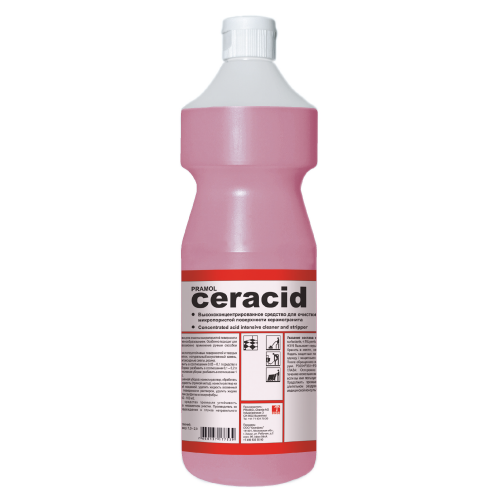 Кислотное чистящее средство для изделий из керамогранита Pramol CERACID 1 л